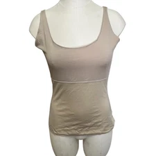 SPANX by Sara Blakely Women's Medium Slimming Cami Shapewear Tank Top Beige