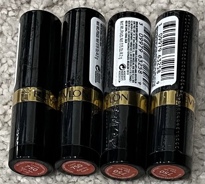 Pack Of 4 Revlon Super Lustrous Creme Lipstick, 750 Kiss Me Coral, 0.15 oz