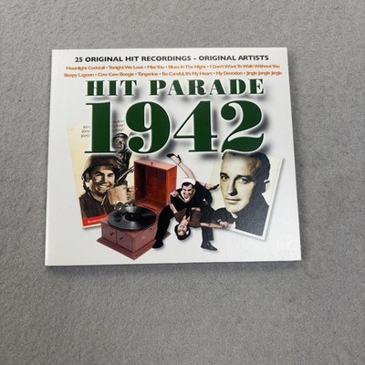 Hit Parade 1942 CD Album Dynamic White Big Band Pop Swing Compilation