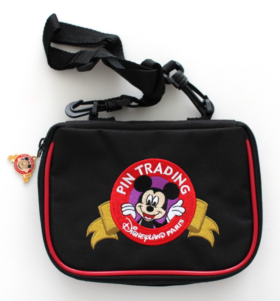Disney Paris Pin Trading Logo Small Pin Bag DLP