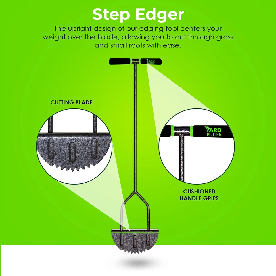 Step Edger - Herramienta de jardinería práctica y duradera para líneas perfectas de césped Foto 4 de 4