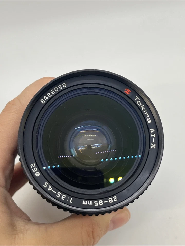 Vintage Tokina AT-X 28-85mm 1:3.5-4.5 MF Camera Lens from japan - Image 3 of 4