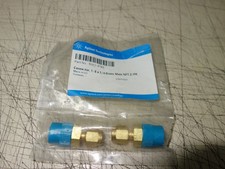 Agilent 5180-4143 - Adapter fitting, 1/4 in male NPT to 1/8 in, brass 2-Pack