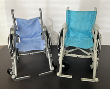 Lot 2 Enertec Toys R Us Blue Wheelchairs American Girl Our Generation 18  Doll