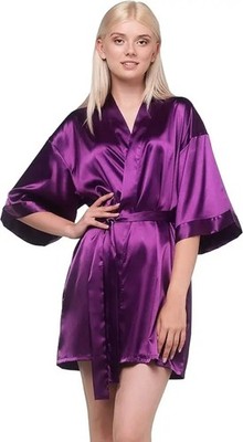 Pajamas women summer European and American ladies lace-up bathrobe sexy morning 
