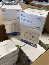 K N 95 SELF PRIMING ANTI PARTICLE RESPIRATOR FACE MASKS (Pack of 50)