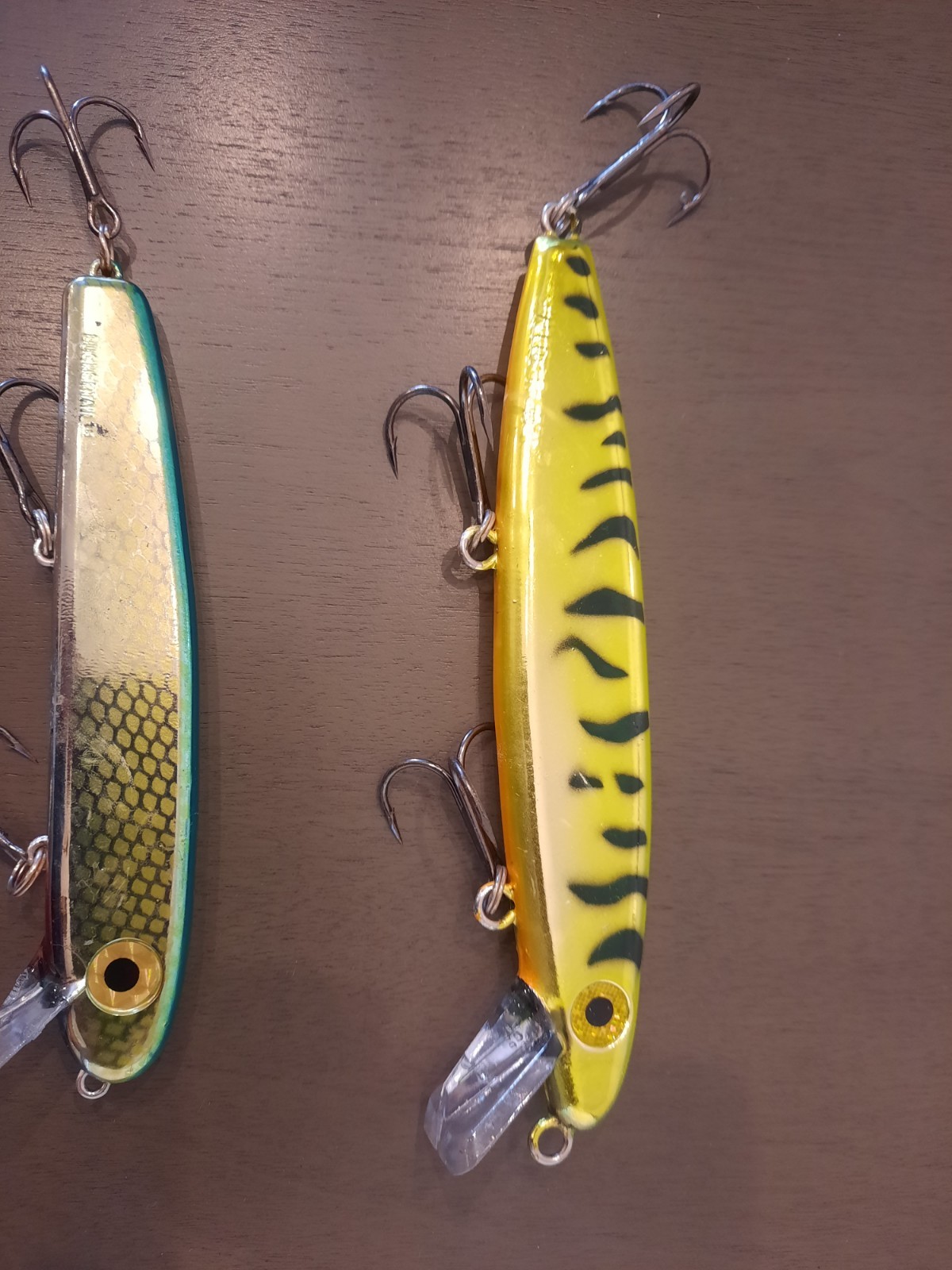 Joe Bucher Baby Shallow Raider & REG, Shallowraider  Musky Lures  -CHROME SERIES - Image 8