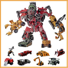 NEW 8 In 1 Oversize Devastator Action Figures Robot Transformation Toy Kids Toys