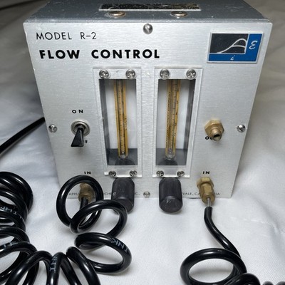 Applied Electrochemistry Flow Control Model R-2 Dual Channel Works Lab Prop Vtg