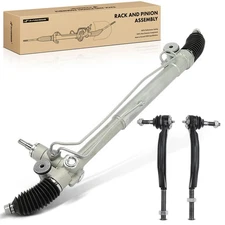 A-Premium 3x Front Power Steering Rack & Pinion & Tie Rod End Kit for Chevy GMC