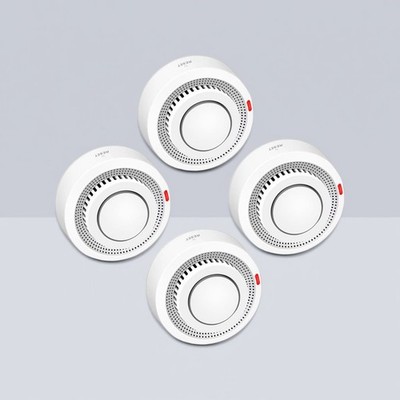 Tuya Smart WiFi Smoke Sensor Fire Protection 85dB Sound Security System Control