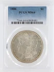 1886 Morgan Silver Dollar PCGS MS64 S$1 Philadelphia Minted No Reserve
