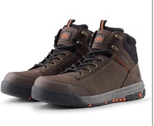 Scruffs Switchback 3 Safety Work Boots - Premium Footwear - Brown - UK11 EU46