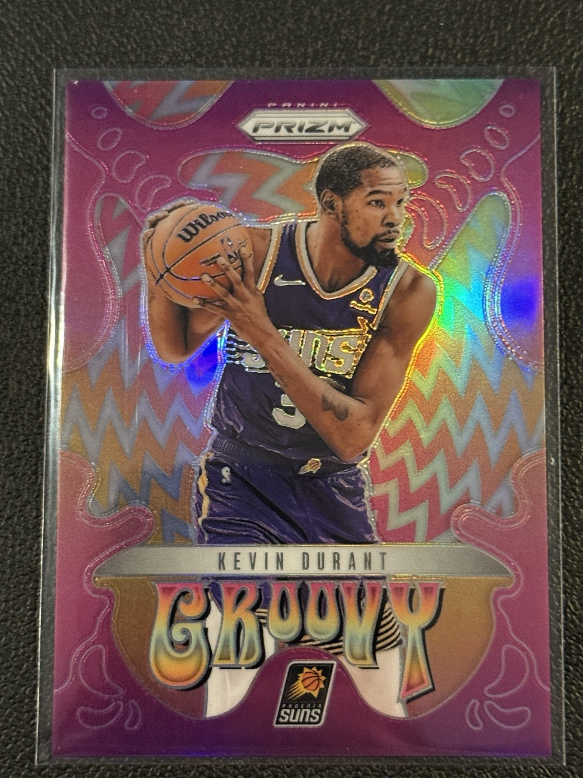 2024-25 Panini Prizm - Kevin Durant Groovy SSP Case Hit Insert #4