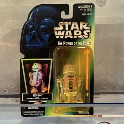 Kenner Star Wars The Power of the Force R5-D4 Concealed Missile Launcher Figure