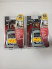 Master Lock 5400D Set Of 2 Set Your Own Combination  Lock Box 5 Key Capacity New