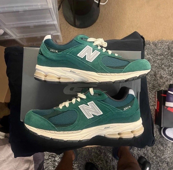 New Balance 2002R Suede Pack - Forest Green for Sale