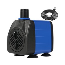 Small Fountain Pump, 160 GPH Submersible Water Pump for Aquarium Fish Tank, Ou