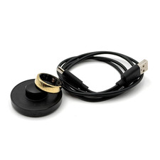 Oura Ring Gen 3 Horizon - Titanium - Size 10 - Gold - HEAVILY SCRATCHED