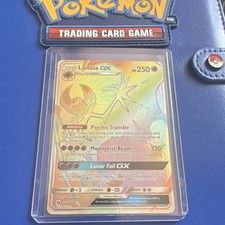 Pokémon TCG Lunala GX Holo Secret Rare Full Art 153/149 SM Base Set 2017