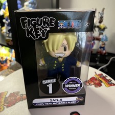 New Figure Key Sanji Vinyl Head Moveable Plush Series 1 NIB HTF