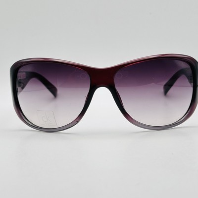 Calvin Klein Sonnenbrille Damen oval lila Logo Mod. ck 3079S Y2K NEU