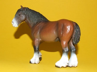 10) Schleich Schleichpferd Pferd Kaltblut Shire Horse Wallach 13247 - Bild 1 von 4