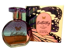 BUTTERFLY EAU DE PARFUM PERFUME SPRAY 1.7 OZ BOXED BATH BODY WORKS NEW PURPLE