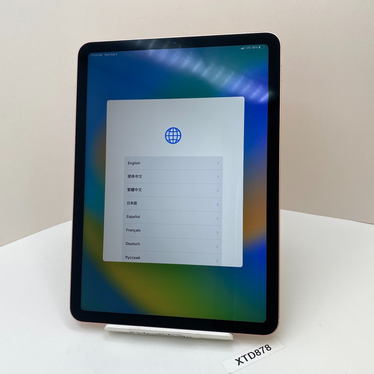 Apple iPad air 第4世代 ローズゴールド　A2316 64GB Apple iPad Air 4th Gen. 64GB, Wi-Fi, 10.9
