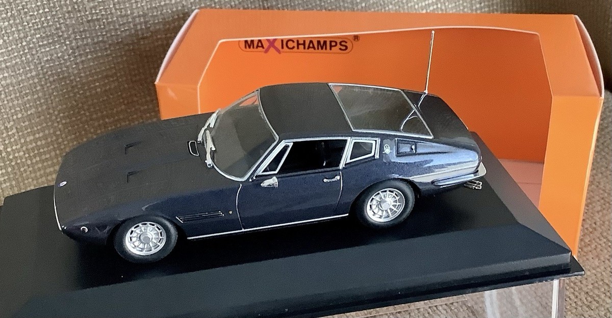 Maxichamps / Minichamps ~1969 Maserati Ghibli Coupe -Brown