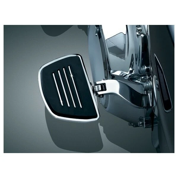 Artudatech Poggiapiedi Moto 1 Paio – In Alluminio E Gomma Per Harley Softail, Sportster, Dyna, Fat Boy