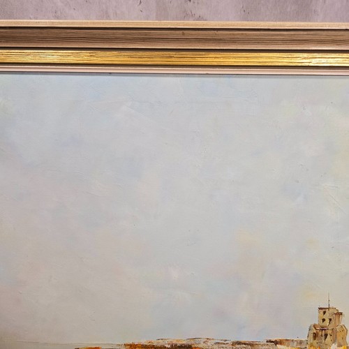 Original Oil On Canvas Painting - Coastal Scene Signed Filinto Viana, Portuguese - Picture 3 of 23
