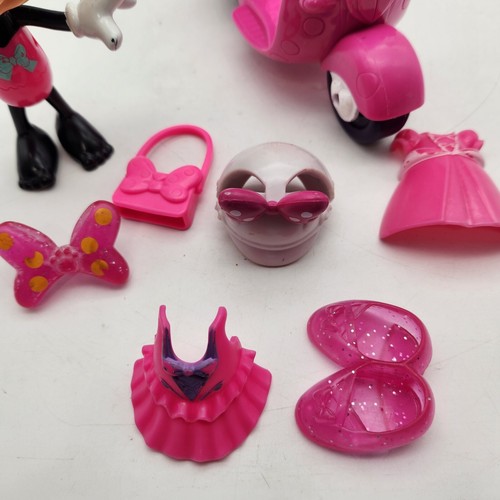 Minnie's Fashion Ride Minnie Mouse Figure With Extras Fisher Price Disney - Picture 5 of 6