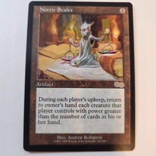 Noetic Scales Urza's Saga Rare – MTG Magic the Gathering Card