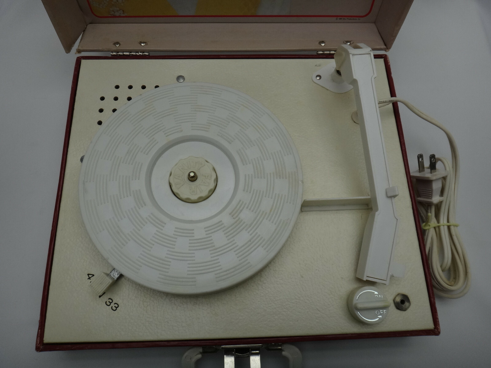 Michael Jackson Vanity Fair Record Player Needs Needle Model 143 Michael Jackson Vanity Fair Record Player Needs Needle Model 143 For