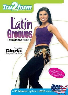 Tru2form: LATIN GROOVES Dance Workout (DVD) hot dance cardio latino mambos NEW