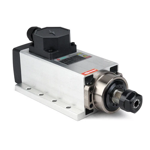 3.5KW ER20 Air-cooled Square Spindle Motor CNC Router Milling Engrave 220V/380V - Picture 3 of 10