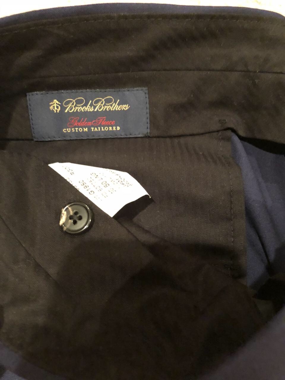 Brooks Brothers Suit 42L Blue Milano Fit image 7