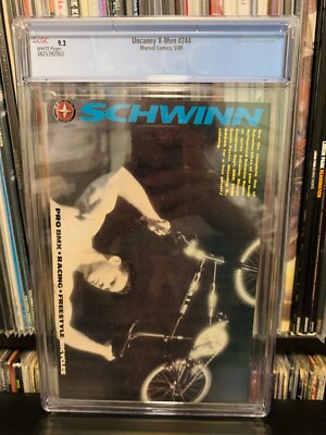 The Uncanny X-Men #244 CGC 9.2 1st Appearance of Jubilee 1989