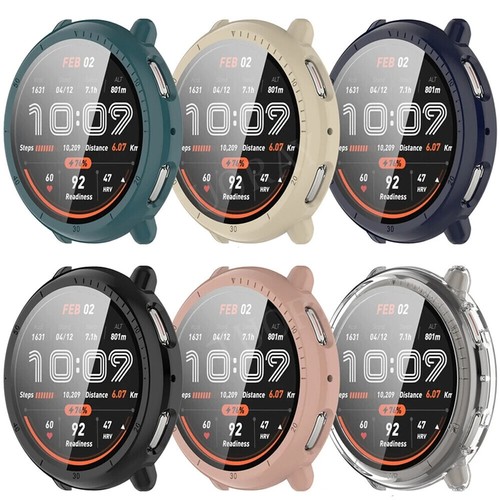 Do Amazfit Active 2 Smart Watch TPU / PC Protector Case Ramka Osłona ekranu Shell - Zdjęcie 6 z 126