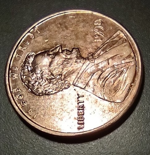 1998 P Lincoln Memorial Cent Philadelpha Mint Doubled Lincoln Bust Date Liberty - Picture 4 of 24