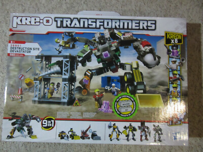 Kre-oTransformers Destruction Site Devastator 36951 Neu in OVP 9 in1 von Hasbro
