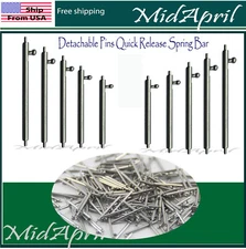 Detachable Watch Spring Bar Stainless Steel  -w Handle  -quick release  