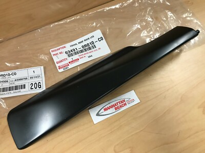 06-12 RAV4 RIGHT FRONT ROOF RACK END COVER BLACK 63491-0R010-C0