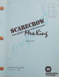 SCARECROW & MRS. KING SERIES A CLASS ACT SCRIPT BRUCE BOXLEITNER (copy)