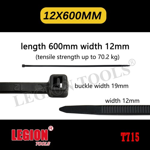 Cable Ties Zip Ties Nylon UV Stabilised Bulk Black&White Cable Ties - Picture 30 of 30