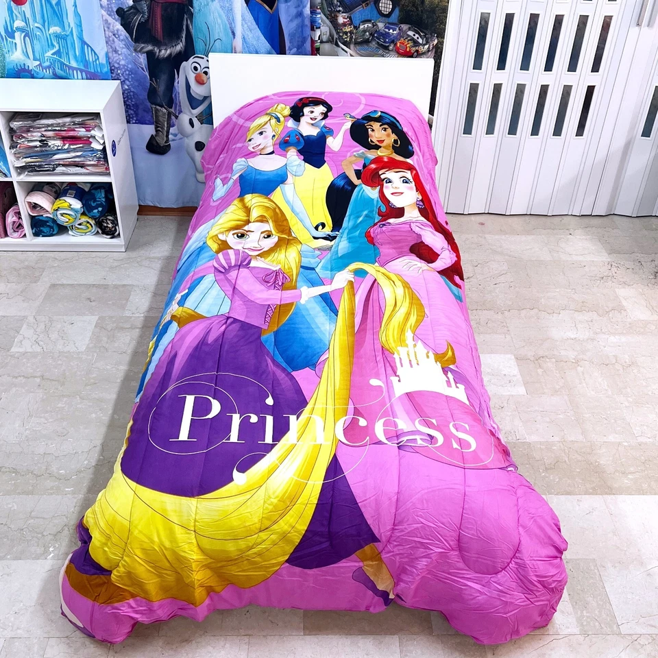 Disney Princesses Couette D'Hiver Lit Simple 170x260cm Ariel - Photo 2/3