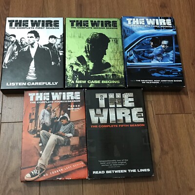 The Wire HBO Complete Series DVD Box Sets Seasons 1-5 Season