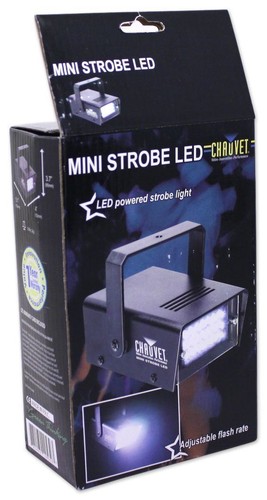2 Chauvet DJ MINI STROBE LED Compact Strobe Lights With Austable Strobe Rate - Picture 11 of 11