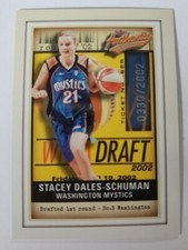 2002 Fleer Authentix WNBA 330/2002 Stacey Dales #103 Rookie RC